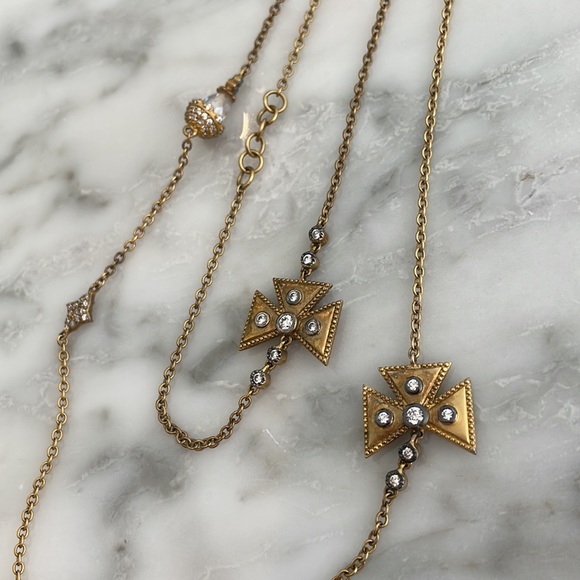 Freida Rothman long station necklace!  Classic and timeless accessory! - Picture 8 of 8